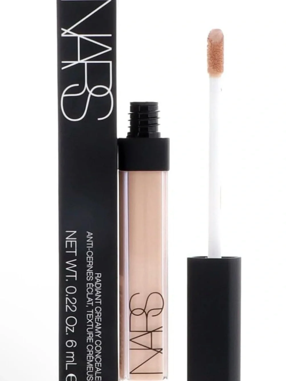 NARS Radiant Creamy Concealer in a 0.22 oz (6 ml) size, known for iluminous